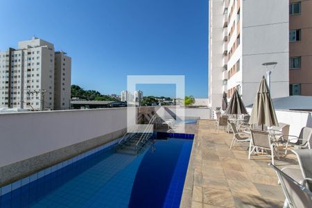 Área comum - Piscina de apartamento à venda com 2 quartos, 58m² em Serrano, Belo Horizonte