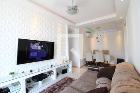 Sala de apartamento à venda com 3 quartos, 75m² em Anil, Rio de Janeiro