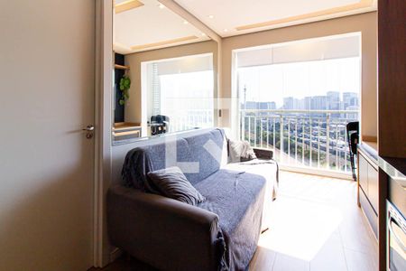 Sala de apartamento à venda com 1 quarto, 27m² em Barra Funda, São Paulo