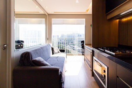 Sala de apartamento à venda com 1 quarto, 27m² em Barra Funda, São Paulo