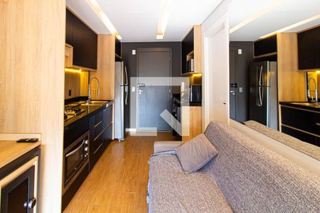Sala de apartamento à venda com 1 quarto, 27m² em Barra Funda, São Paulo