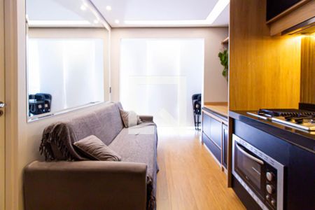 Sala de apartamento à venda com 1 quarto, 27m² em Barra Funda, São Paulo