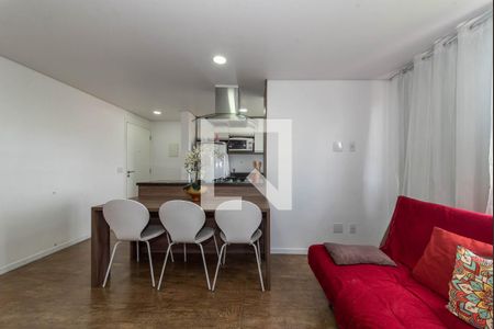 Sala de apartamento para alugar com 1 quarto, 43m² em Vila Brasilio Machado, São Paulo
