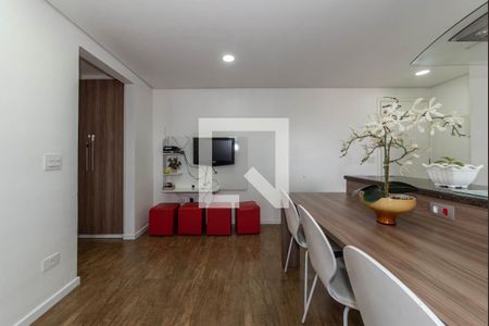 Sala de apartamento para alugar com 1 quarto, 43m² em Vila Brasilio Machado, São Paulo