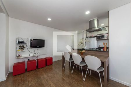 Sala de apartamento para alugar com 1 quarto, 43m² em Vila Brasilio Machado, São Paulo