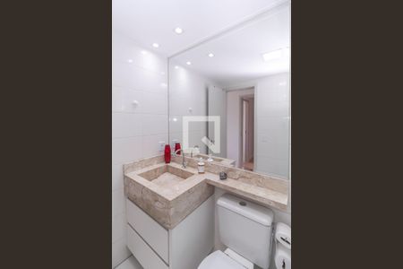 Banheiro da Suíte de apartamento à venda com 2 quartos, 55m² em Vila Prudente, São Paulo