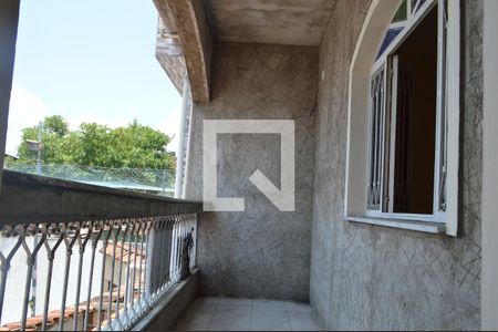 Varanda da Suíte de casa de condomínio à venda com 2 quartos, 130m² em Taquara, Rio de Janeiro