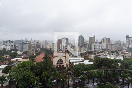 Vista da Sala de apartamento para alugar com 3 quartos, 97m² em São Pedro, Belo Horizonte