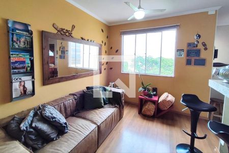 Sala de estar de apartamento para alugar com 3 quartos, 77m² em Conjunto Residencial Parque Bandeirantes, Campinas