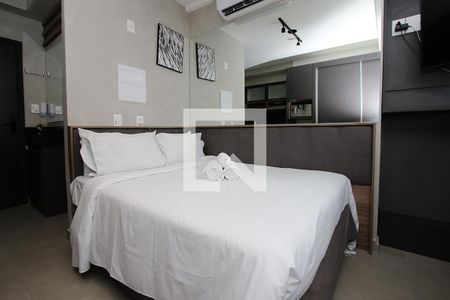 Studio para alugar com 21m², 1 quarto e sem vaga Studio para alugar com 21m², 1 quarto e sem vagaStudio Kitnet - Quarto e Cozinha