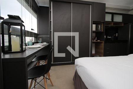 Studio para alugar com 21m², 1 quarto e sem vaga Studio para alugar com 21m², 1 quarto e sem vagaStudio Kitnet - Quarto e Cozinha