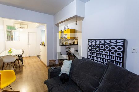 Sala de apartamento para alugar com 2 quartos, 82m² em Floresta, Belo Horizonte