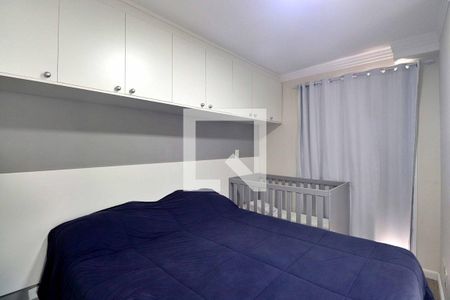 Quarto 1 - Suíte de apartamento à venda com 2 quartos, 57m² em Vila Valparaiso, Santo André