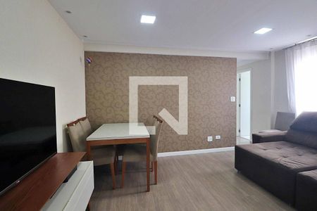 Sala de apartamento à venda com 2 quartos, 57m² em Vila Valparaiso, Santo André
