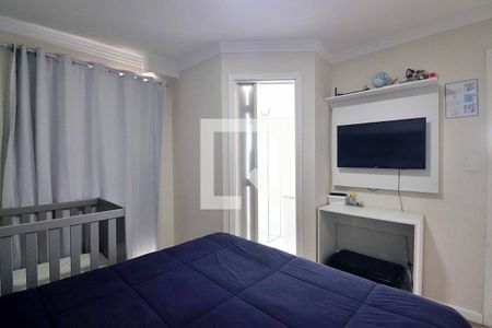 Quarto 1 - Suíte de apartamento à venda com 2 quartos, 57m² em Vila Valparaiso, Santo André