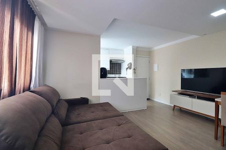 Sala de apartamento à venda com 2 quartos, 57m² em Vila Valparaiso, Santo André