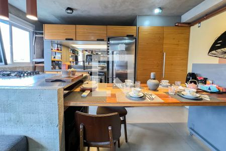 Studio à venda com 35m², 1 quarto e sem vagaCozinha