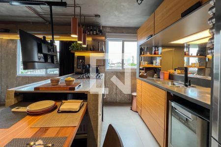 Studio à venda com 35m², 1 quarto e sem vagaCozinha