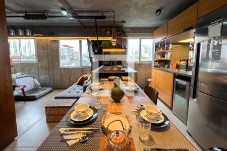Cozinha de kitnet/studio à venda com 1 quarto, 35m² em Vila Leopoldina, São Paulo