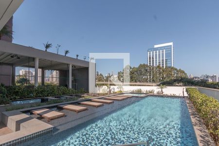 Studio para alugar com 34m², 1 quarto e 1 vagaPiscina