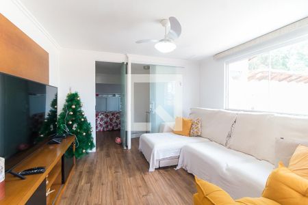 Sala de casa de condomínio para alugar com 3 quartos, 90m² em Mogi Moderno, Mogi das Cruzes