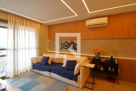 Sala de apartamento à venda com 3 quartos, 83m² em Jardim Santa Cruz (campo Grande), São Paulo