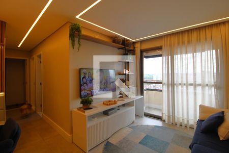 Sala de apartamento à venda com 3 quartos, 83m² em Jardim Santa Cruz (campo Grande), São Paulo