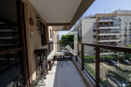 Varanda de apartamento à venda com 3 quartos, 120m² em Recreio dos Bandeirantes, Rio de Janeiro