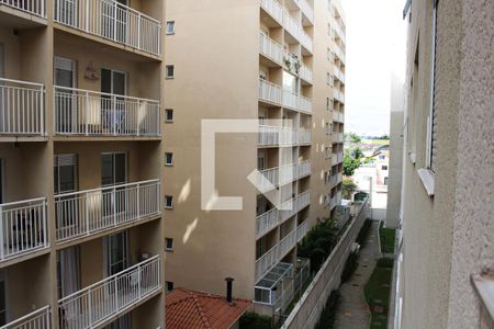 Vista da Sala de apartamento para alugar com 2 quartos, 34m² em Vila Palmeiras, São Paulo