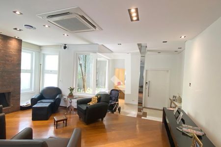 Sala de casa de condomínio para alugar com 3 quartos, 450m² em Alphaville, Santana de Parnaíba