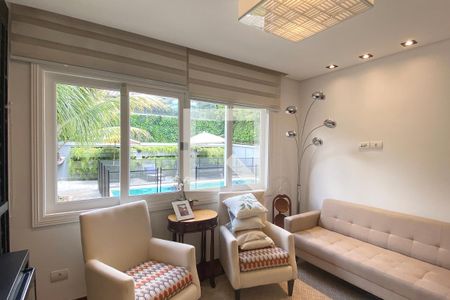 Sala 2 de casa de condomínio para alugar com 3 quartos, 450m² em Alphaville, Santana de Parnaíba