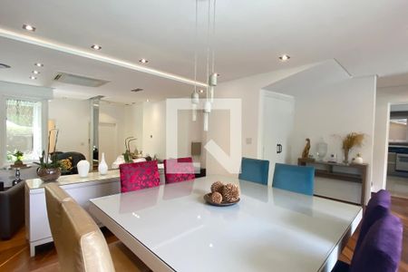 Sala de Jantar de casa de condomínio para alugar com 3 quartos, 450m² em Alphaville, Santana de Parnaíba
