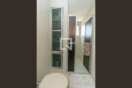 Banheiro da Suíte de apartamento à venda com 3 quartos, 96m² em Bosque, Campinas
