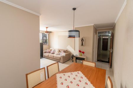 Sala de Estar/Jantar de apartamento à venda com 3 quartos, 96m² em Bosque, Campinas