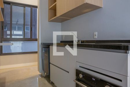 Studio à venda com 29m², 1 quarto e sem vagaCozinha