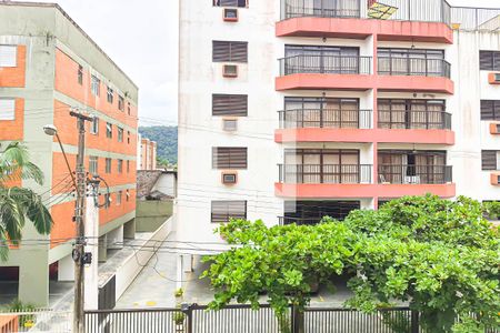 Vista da Varanda de apartamento para alugar com 3 quartos, 80m² em Jardim Tejereba, Guarujá