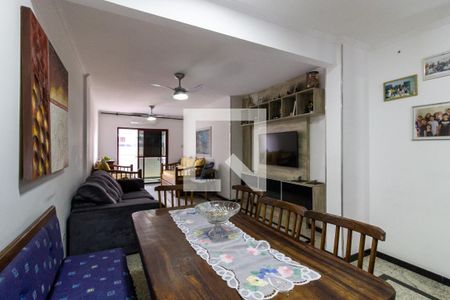 Sala de apartamento para alugar com 4 quartos, 287m² em Tupi, Praia Grande