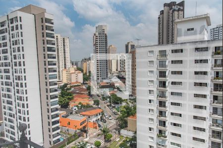 Vista da sala de apartamento à venda com 3 quartos, 100m² em Vila Mariana, São Paulo
