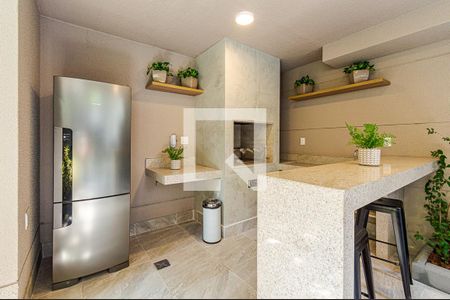 Apartamento à venda com 37m², 2 quartos e sem vagaChurrasqueira