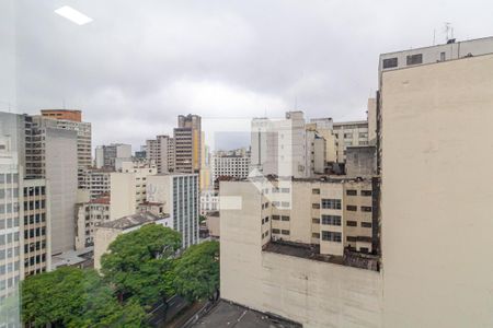 Vista da Varanda da Sala de apartamento à venda com 1 quarto, 40m² em Santa Ifigênia, São Paulo