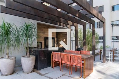 Studio à venda com 44m², 1 quarto e 1 vagaÁrea comum - Churrasqueira