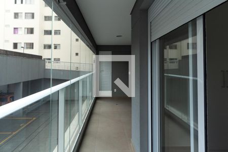 Studio à venda com 44m², 1 quarto e 1 vagaVaranda