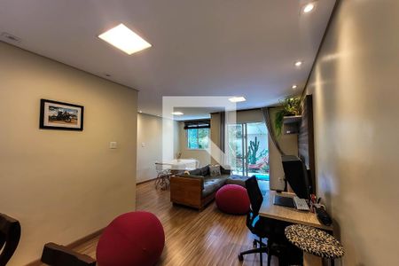 sala de estar de apartamento à venda com 2 quartos, 110m² em Vila São José, São Paulo