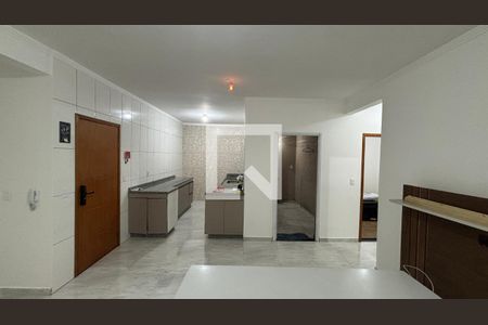 Sala/cozinha de apartamento à venda com 2 quartos, 65m² em Vila America, Santo André