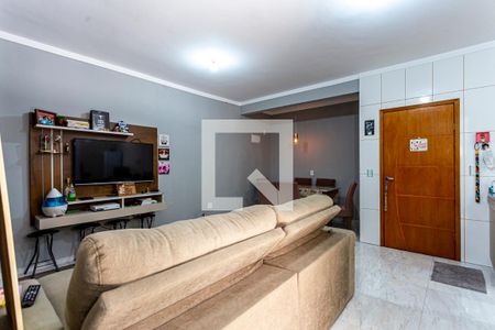 Sala de apartamento à venda com 2 quartos, 65m² em Vila America, Santo André