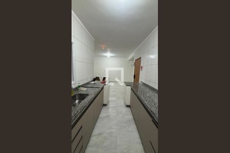 Sala/cozinha de apartamento à venda com 2 quartos, 65m² em Vila America, Santo André