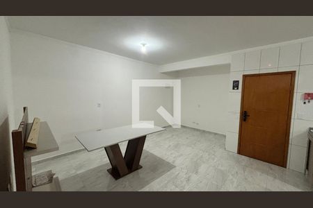 Sala/cozinha de apartamento à venda com 2 quartos, 65m² em Vila America, Santo André