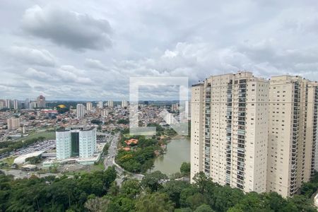 Vista da Sala de apartamento para alugar com 1 quarto, 41m² em Jardim Tupanci, Barueri