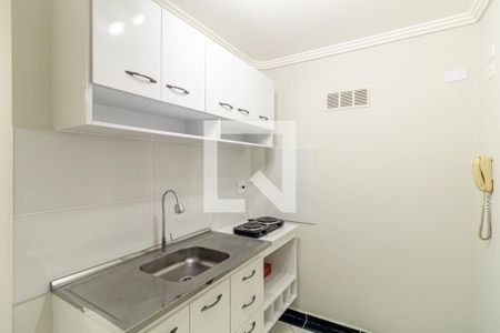 Studio à venda com 38m², 1 quarto e sem vagaCozinha