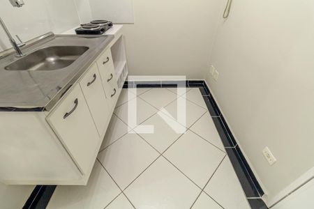 Studio à venda com 38m², 1 quarto e sem vagaCozinha
